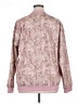 No Comment 100% Polyester Floral Pink Sweatshirt Size XL - photo 2