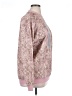 No Comment 100% Polyester Floral Pink Sweatshirt Size XL - photo 4