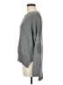 Alya Metallic Gray Pullover Sweater Size M - photo 5