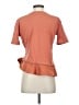 Sandro 100% Cotton Orange Short Sleeve Top Size Sm (1) - photo 2