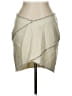 NBD Silver Ivory Casual Skirt Size L - photo 1