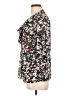 Laundry by Shelli Segal 100% Polyester Animal Print Brown 3/4 Sleeve Blouse Size 10 - photo 5