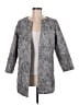 Travelers by Chico's Paisley Gray Coat Size Med (1) - photo 1