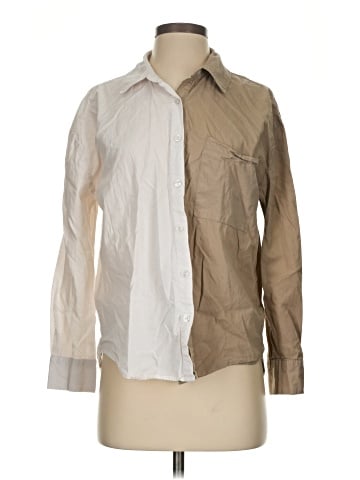 Versona Long Sleeve Button-Down Shirt (view 1)