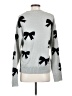 Unbranded 100% Acrylic Print Gray Pullover Sweater Size S - photo 2