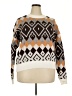 Cider Argyle Brown Pullover Sweater Size 4X - photo 1