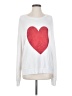 Wildfox Hearts White Sweatshirt Size S - photo 1