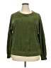 Unbranded 100% Polyester Green Long Sleeve Top Size 2X - photo 1