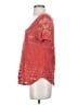 Deletta 100% Nylon Red Short Sleeve Top Size S - photo 5