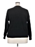Nine West Solid Black Pullover Sweater Size XXL - photo 2