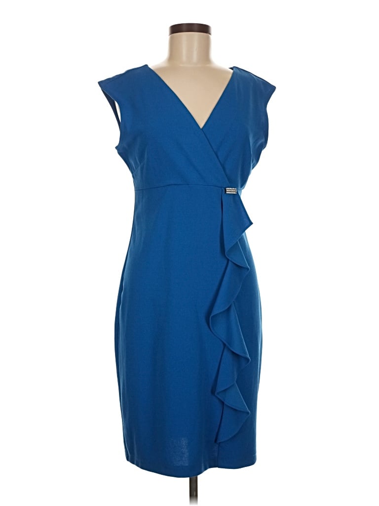 Pre-owned Slny Cocktail Dress In Blue