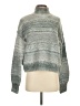 Rachel Zoe TJX Metallic Gray Pullover Sweater Size S - photo 1
