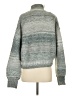 Rachel Zoe TJX Metallic Gray Pullover Sweater Size S - photo 2