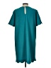Assorted Brands Solid Teal Casual Dress Size L - photo 2
