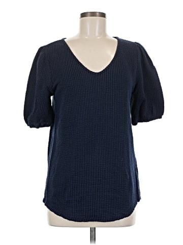 Green Envelope Short Sleeve Blouse (view 1)