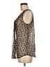 Quintessential 100% Polyester Black Sleeveless Blouse Size M - photo 5