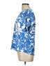 AUW Blue Short Sleeve Blouse Size L - photo 5