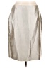 J.Crew Metallic Silver Wool Skirt Size 12 - photo 1