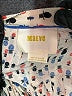 Maeve 100% Rayon Print Ivory Long Sleeve Blouse Size 0 - photo 7