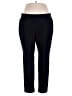 INC International Concepts Solid Black Active Pants Size 18W - photo 1