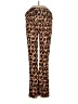 Simon Miller Animal Print Brown Casual Pants Size S - photo 1