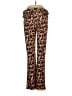 Simon Miller Animal Print Brown Casual Pants Size S - photo 2