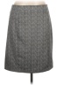 MICHAEL Michael Kors Chevron-herringbone Gray Formal Skirt Size L - photo 1