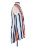 DR2 100% Rayon Stripes Blue Sleeveless Button-Down Shirt Size S - photo 4