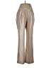 Chancelle 100% Polyester Metallic Gold Casual Pants Size 12 - photo 2