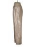 Chancelle 100% Polyester Metallic Gold Casual Pants Size 12 - photo 5