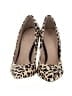 Unbranded Animal Print Gold Brown Heels Size 7 1/2 - photo 2