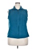 Lands' End 100% Polyester Teal Vest Size 18 - photo 1