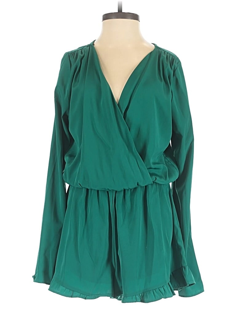 Pre-owned Honey Punch Cocktail Dress In Green