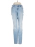 Inc Denim Hearts Blue Jeans Size 4 - photo 1