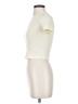 Zara Ivory Short Sleeve Turtleneck Size S - photo 5