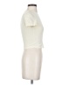 Zara Ivory Short Sleeve Turtleneck Size S - photo 4