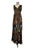 Assorted Brands Paisley Brown Casual Dress Size S (estimated) - photo 1