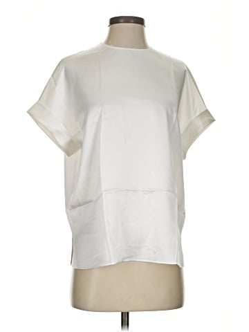 LILYSILK Short Sleeve Silk Top (view 1)