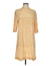 Samsoe Samsoe 100% Viscose Paisley Yellow Casual Dress Size S - photo 1