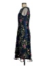 JS Collections 100% Polyester Floral Black Blue Cocktail Dress Size 6 - photo 5