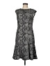 Ann Taylor Paisley Gray Cocktail Dress Size 8 - photo 1