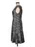 Ann Taylor Paisley Gray Cocktail Dress Size 8 - photo 5
