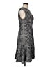 Ann Taylor Paisley Gray Cocktail Dress Size 8 - photo 4