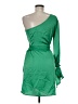 Hello Molly 100% Polyester Green Cocktail Dress Size 6 - photo 2