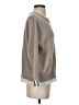 Flat White Solid Tan Sweatshirt Size S - photo 4