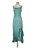 Missguided 100% Polyester Teal Cocktail Dress Size 0 - photo 1