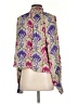 Oliphant Purple Long Sleeve Blouse Size XS - photo 2