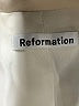 Reformation 100% Tencel Ivory Blazer Size S - photo 6