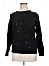 Koret 100% Acrylic Polka Dots Black Pullover Sweater Size XL - photo 1
