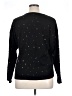 Koret 100% Acrylic Polka Dots Black Pullover Sweater Size XL - photo 2
